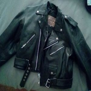Leather jacket